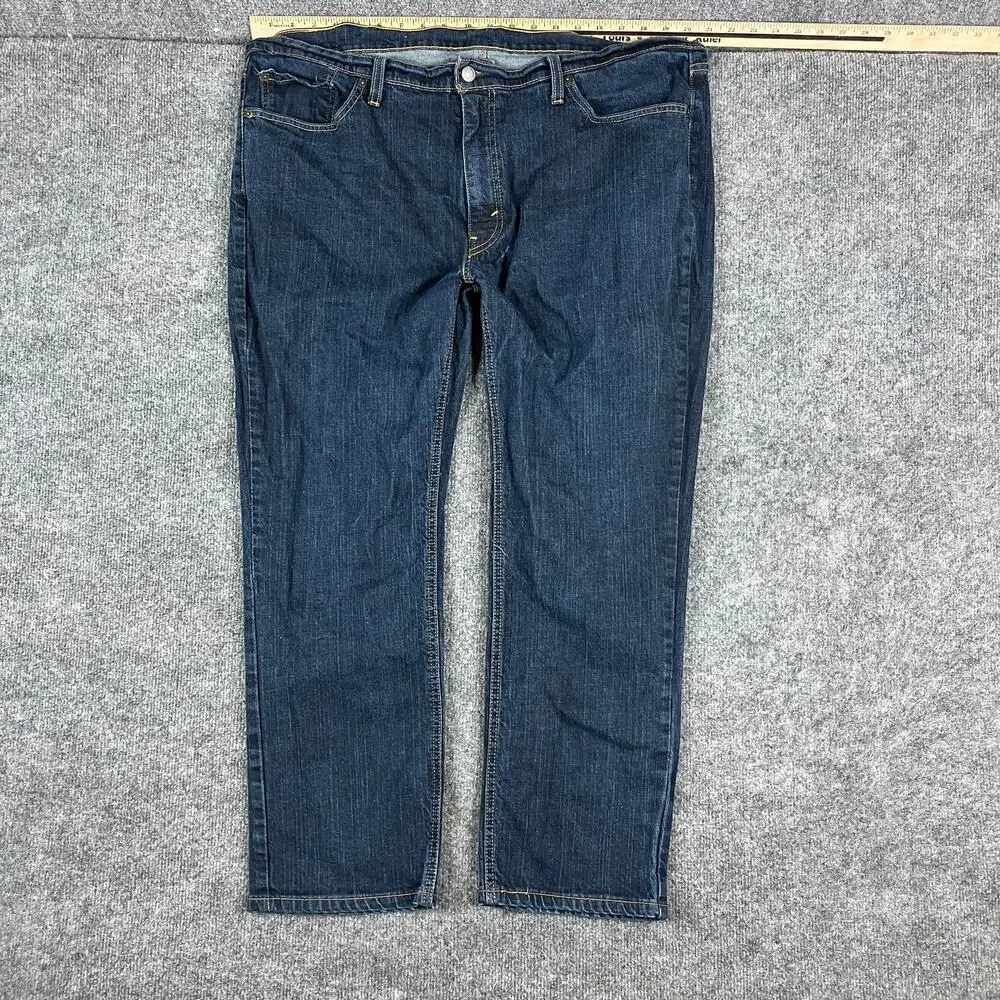 Levi's 541 Dark Wash Jeans Mens Size 44x30 Straight Fit Denim Casual‎ Classic